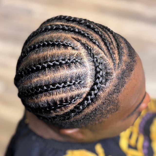 Cornrow deluxe package at The Divinity Hair Experience in Huntsville, AL